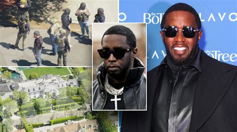 WATCH: Rapper Sean 'Diddy' Combs Los Angeles house raided .